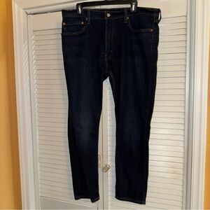 Levi's Men's Deep Indigo Straight Jeans